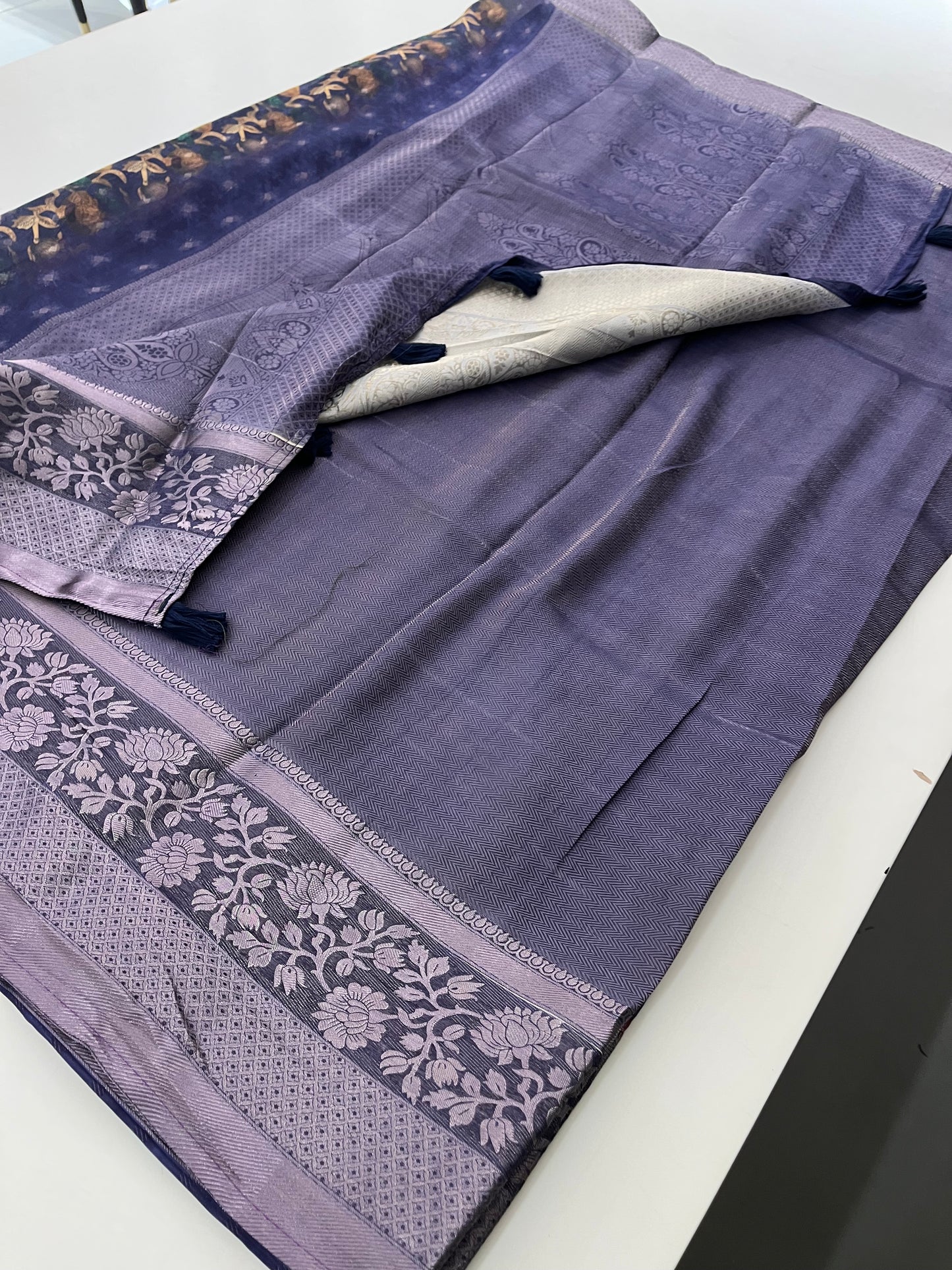 Premium printed Brosso Saree