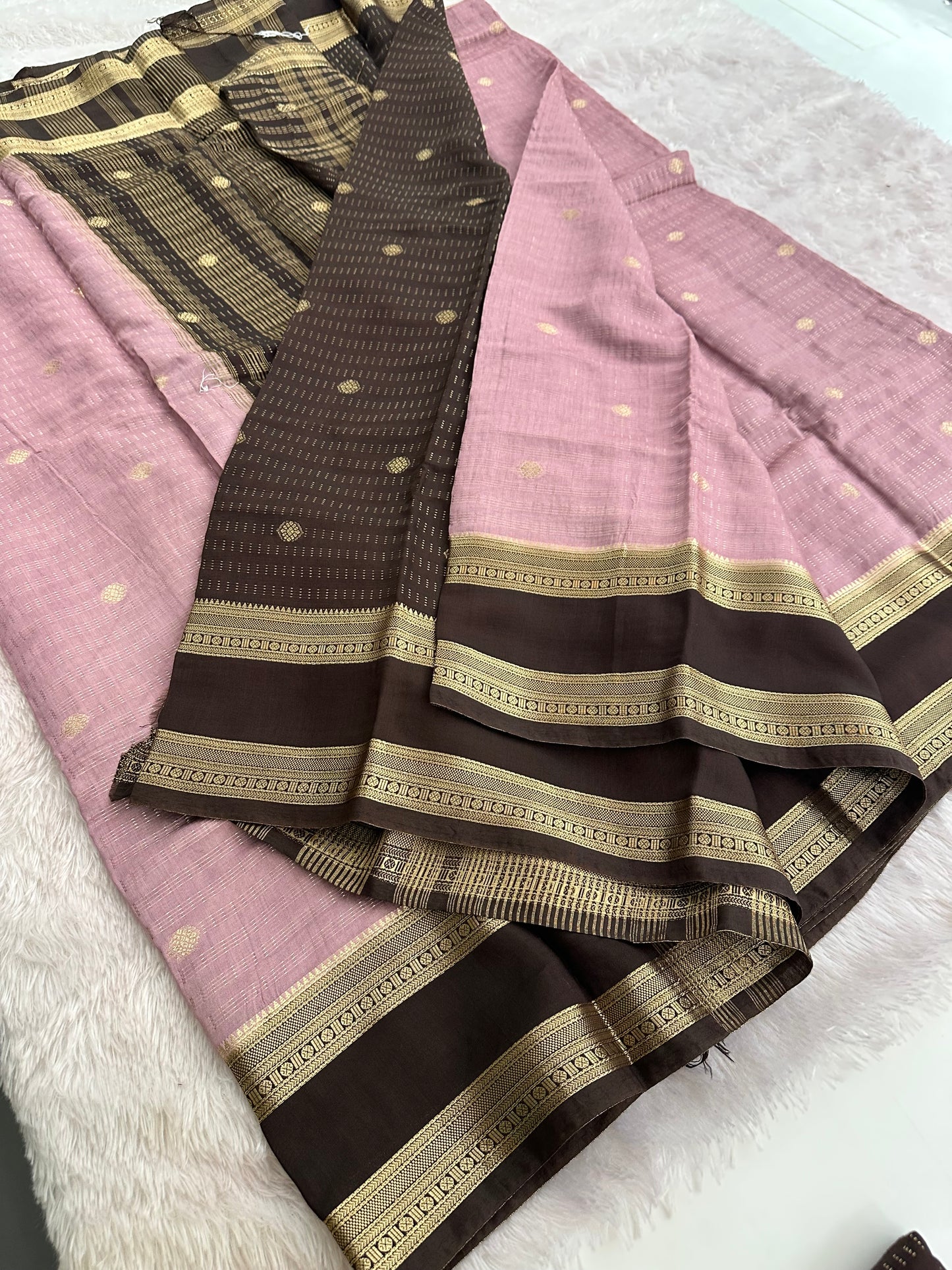 Soft Cotton Fancy Saree-M25