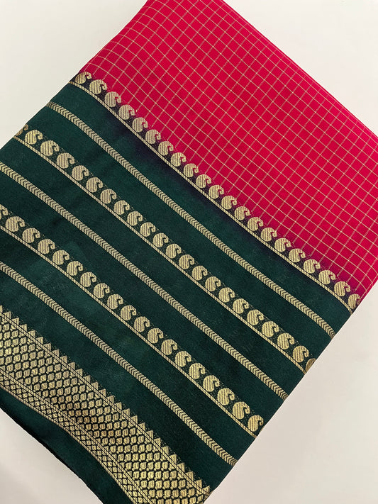Crepe Silk Designer Saree