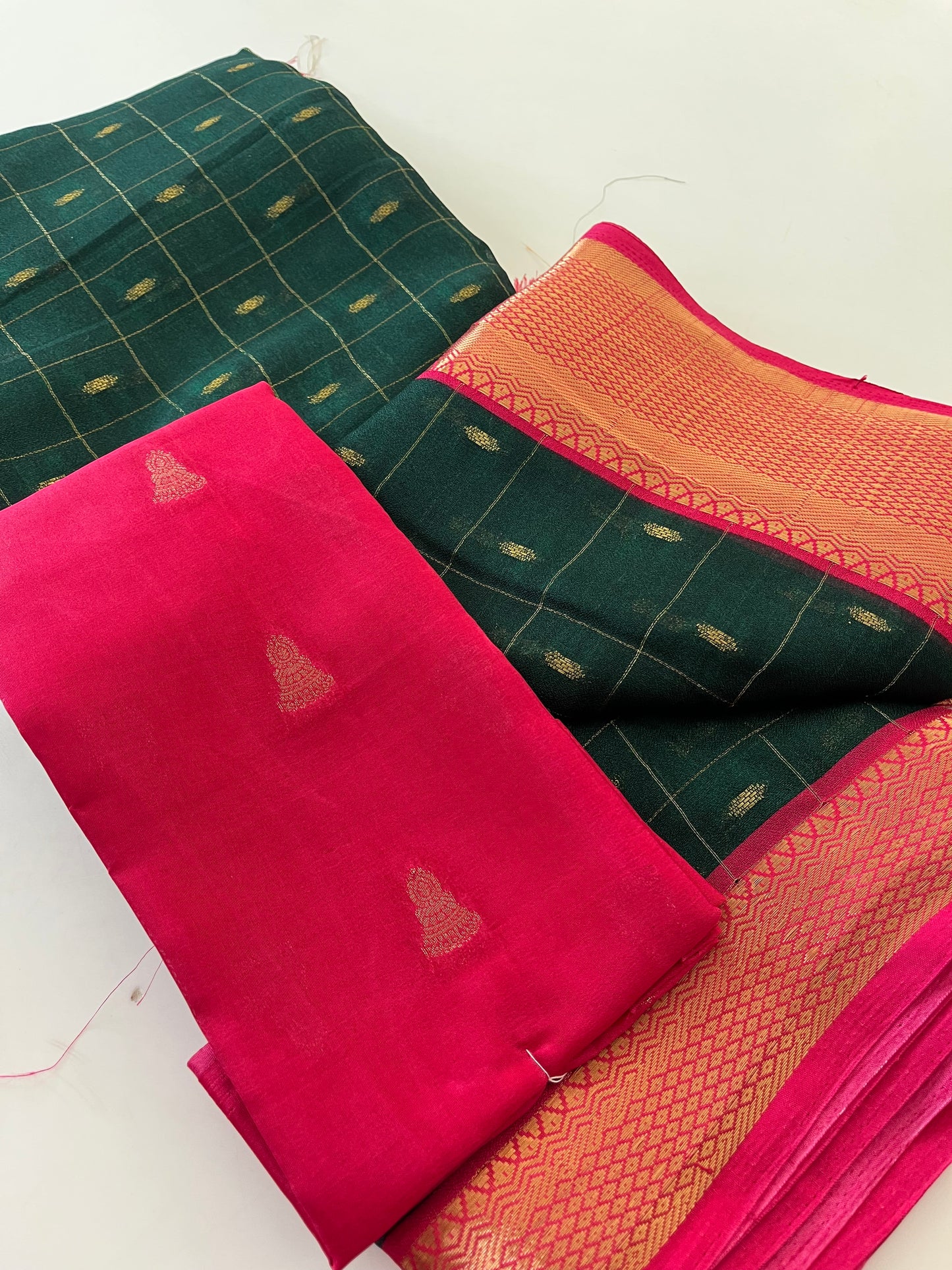 Moonga silk saree
