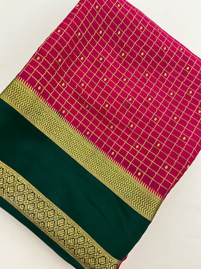 Pure Crepe Mysore Silk120 GSM