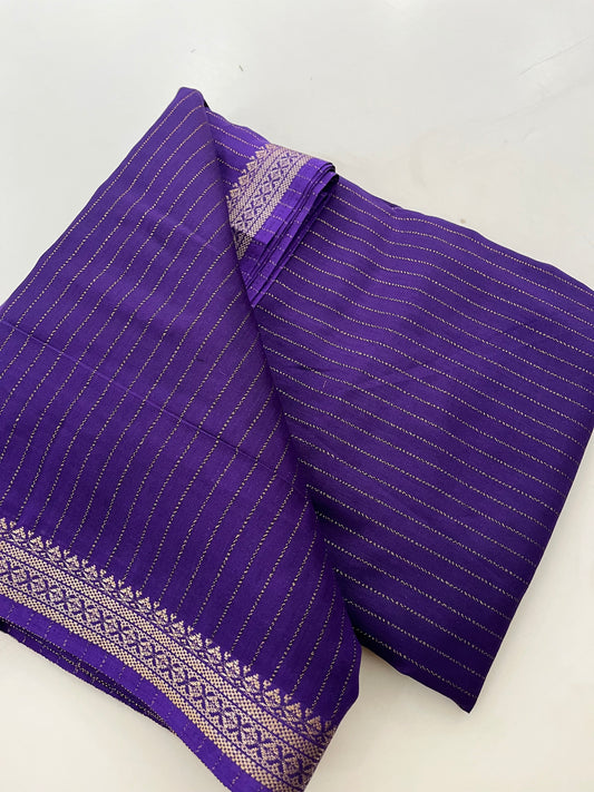 Tussar Zari Lines