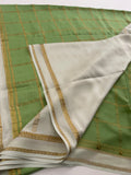 Pure Crape Mysore Silk Saree 120GSM -JU27