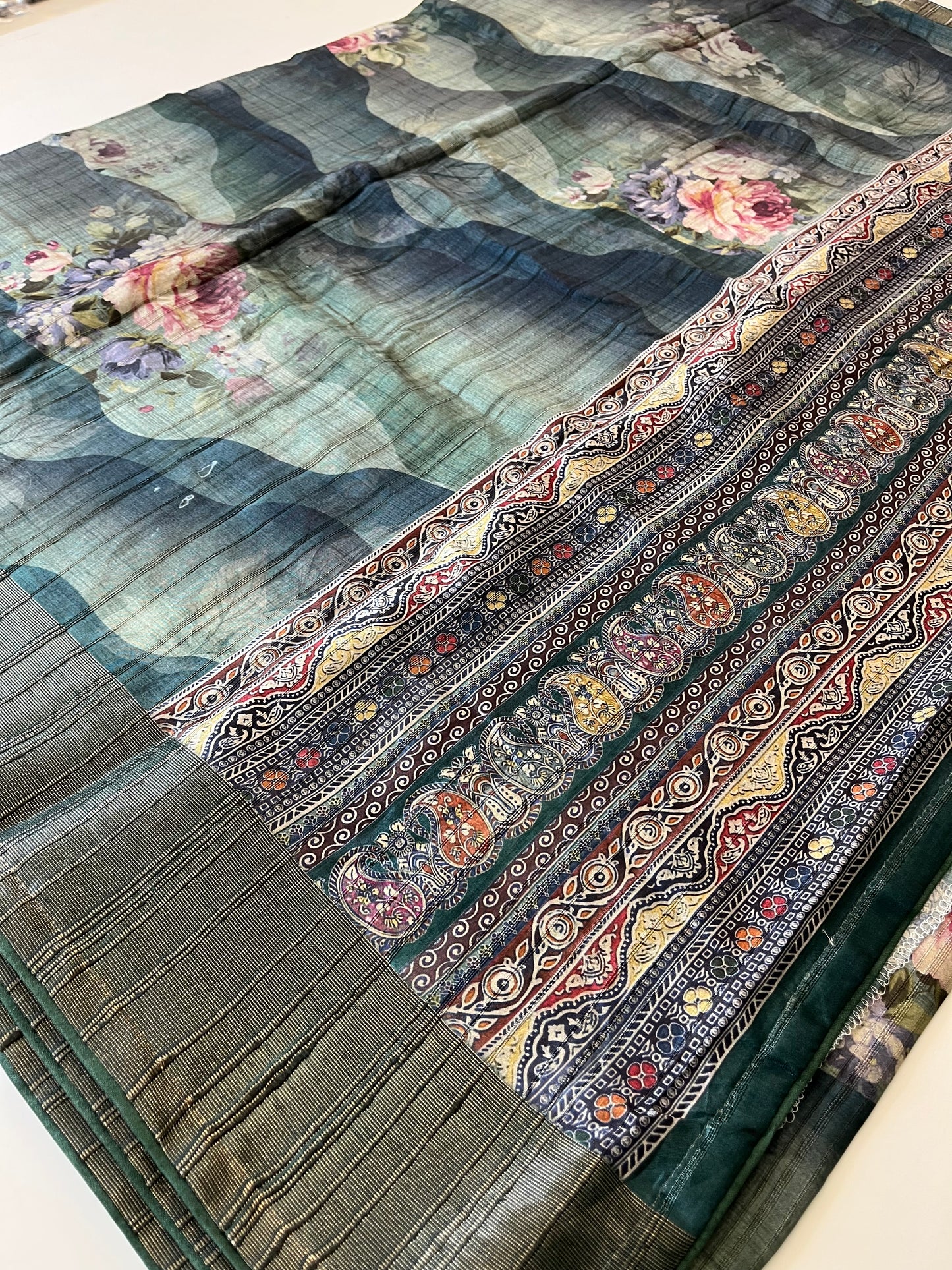 Designer Tussar Fancy