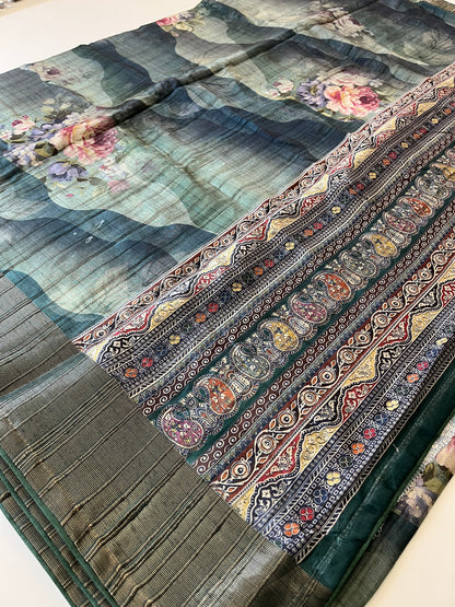 Designer Tussar Fancy