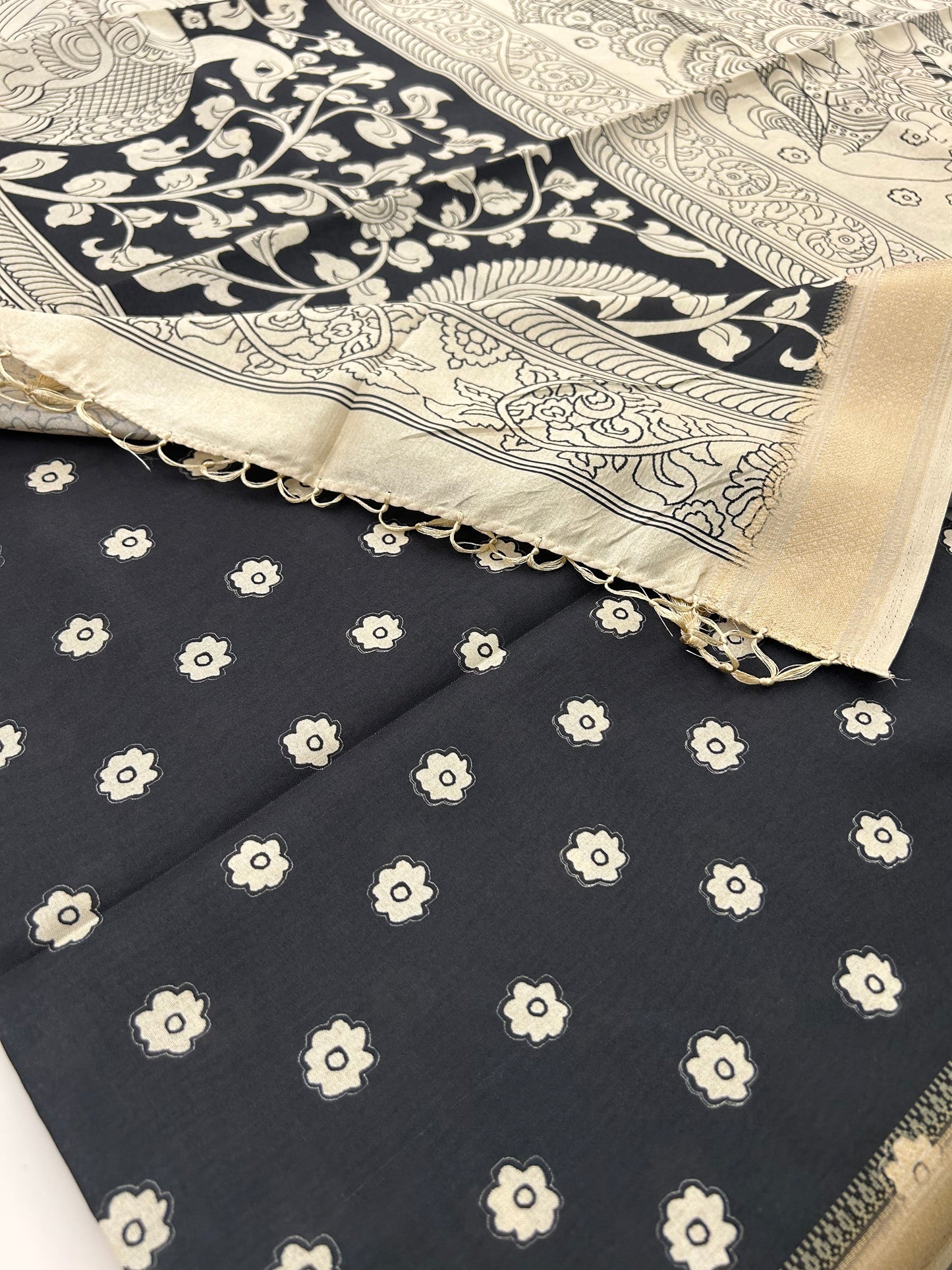 Tussar Printed Saree-M23