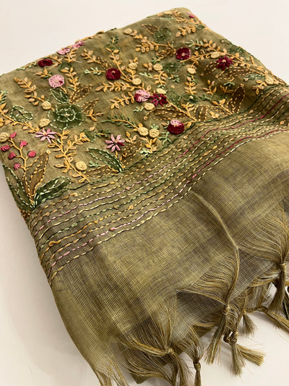 Linen Embroidery Fancy