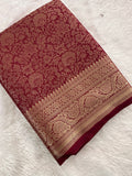 Banarsi Georgette Brocade-JU8