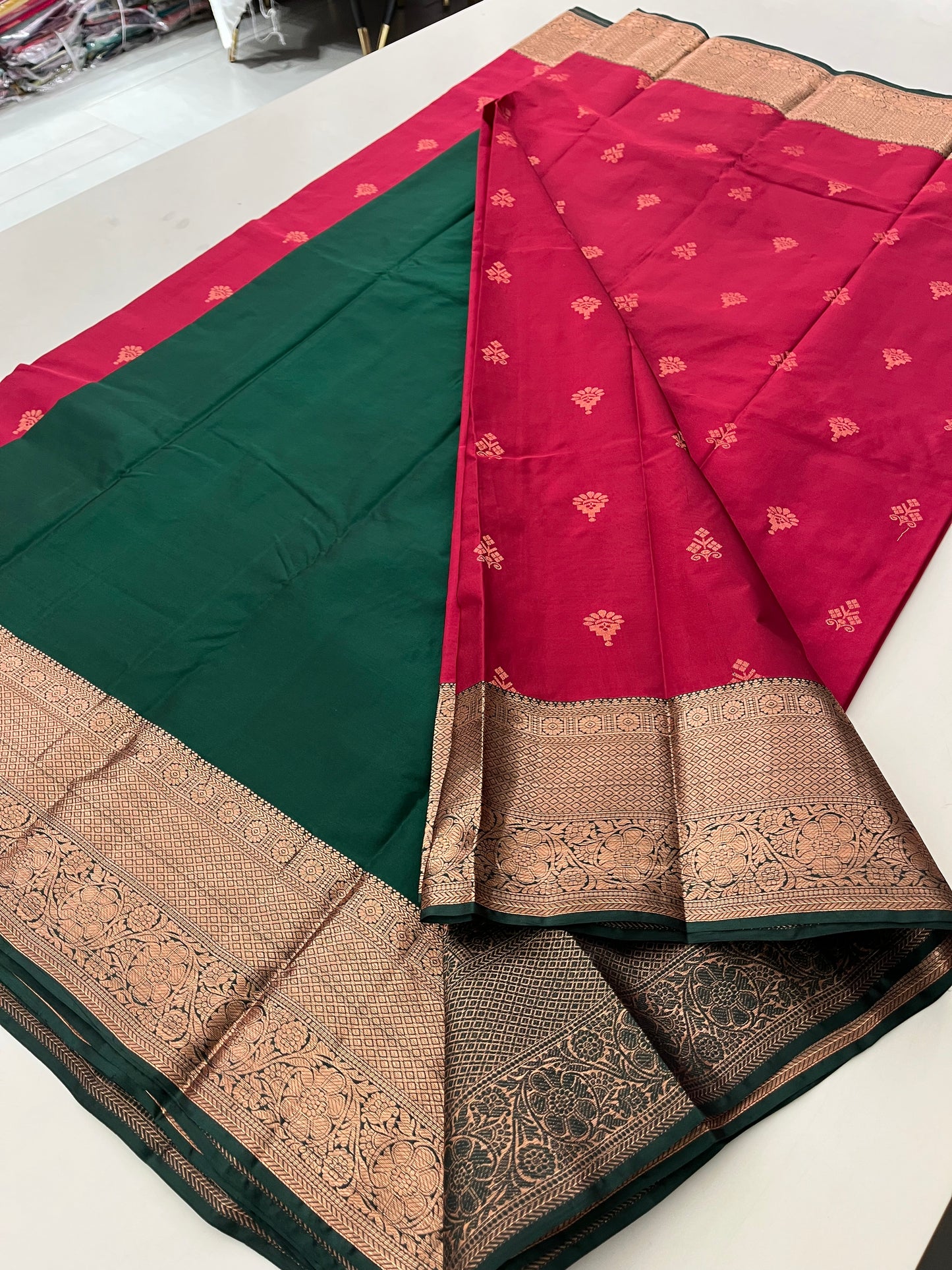 Pure Mix  Silk Saree