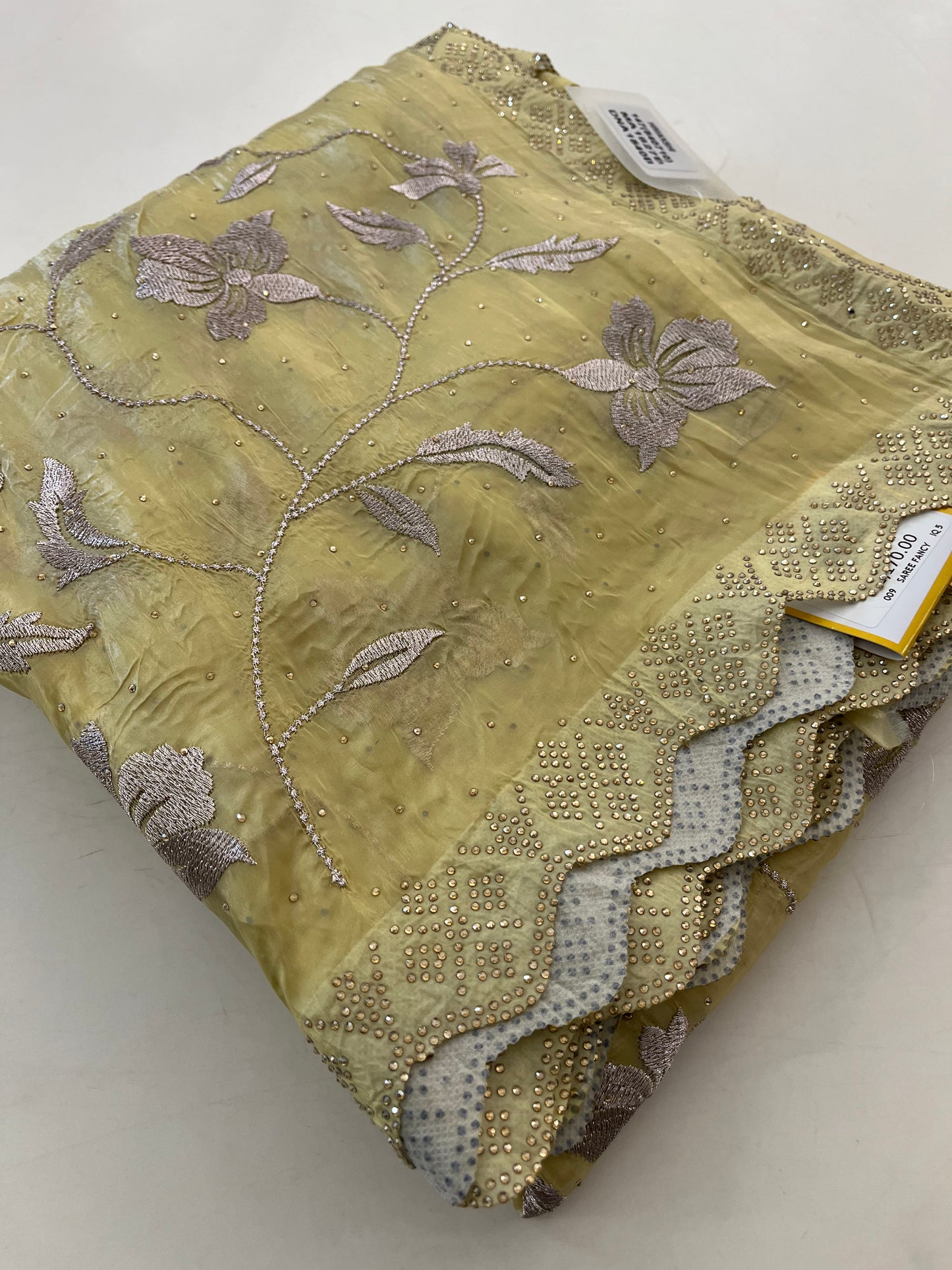 Butter silk Embroidery work