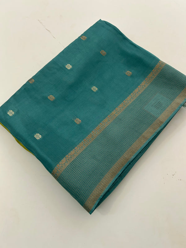 Banarsi Viscose Faded Saree-M18