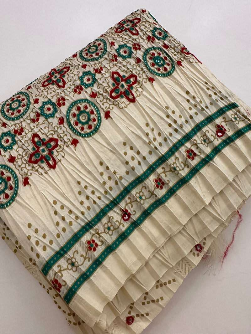 Crush Patola Fancy Saree-J25