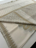🌹Beautiful Soft Georgette Sarees,, Centric Weaving Big Floral Buttas all over,, self blouse with butties 🌹 JU27