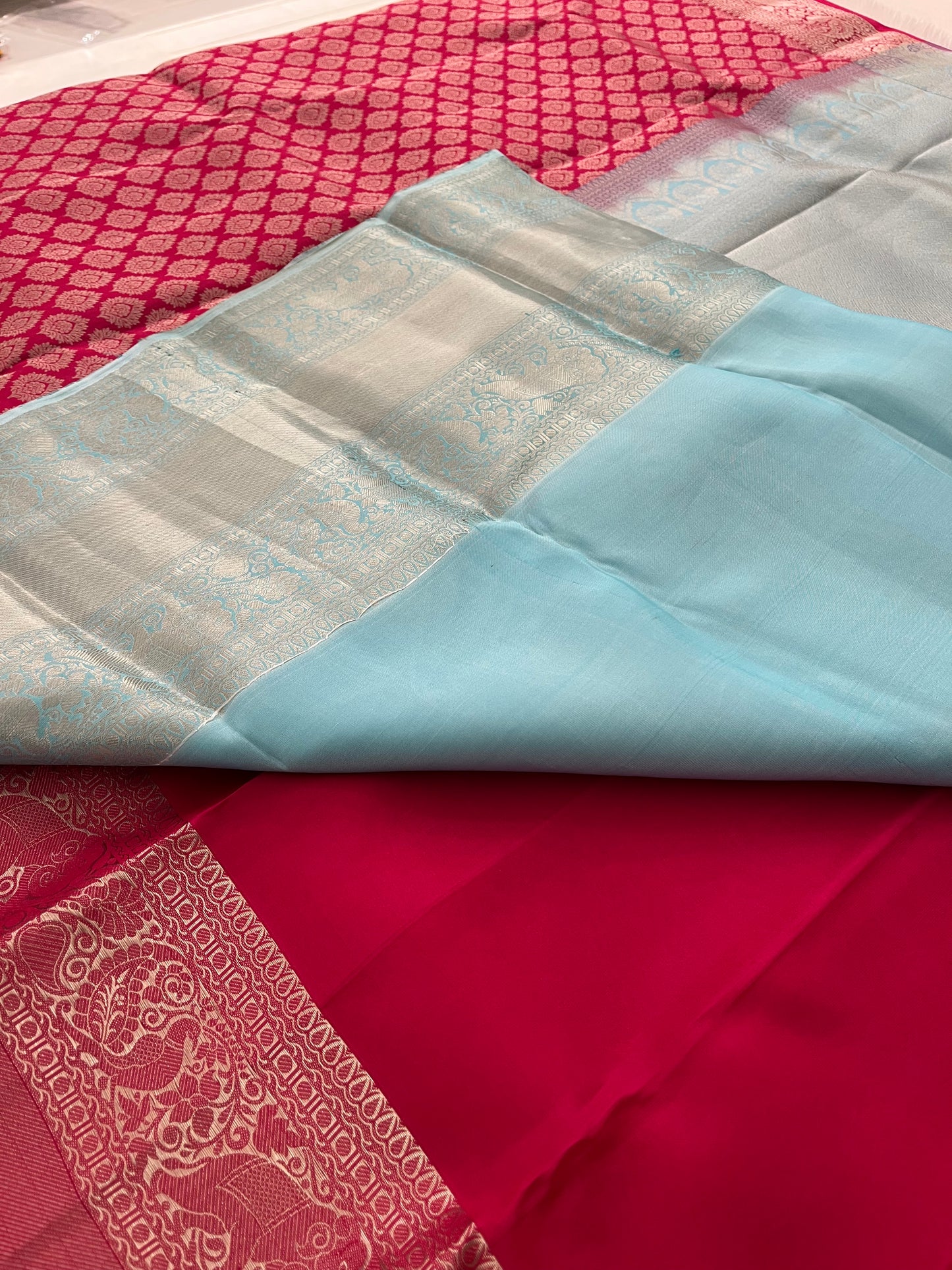 AP30 Pure mix silk saree