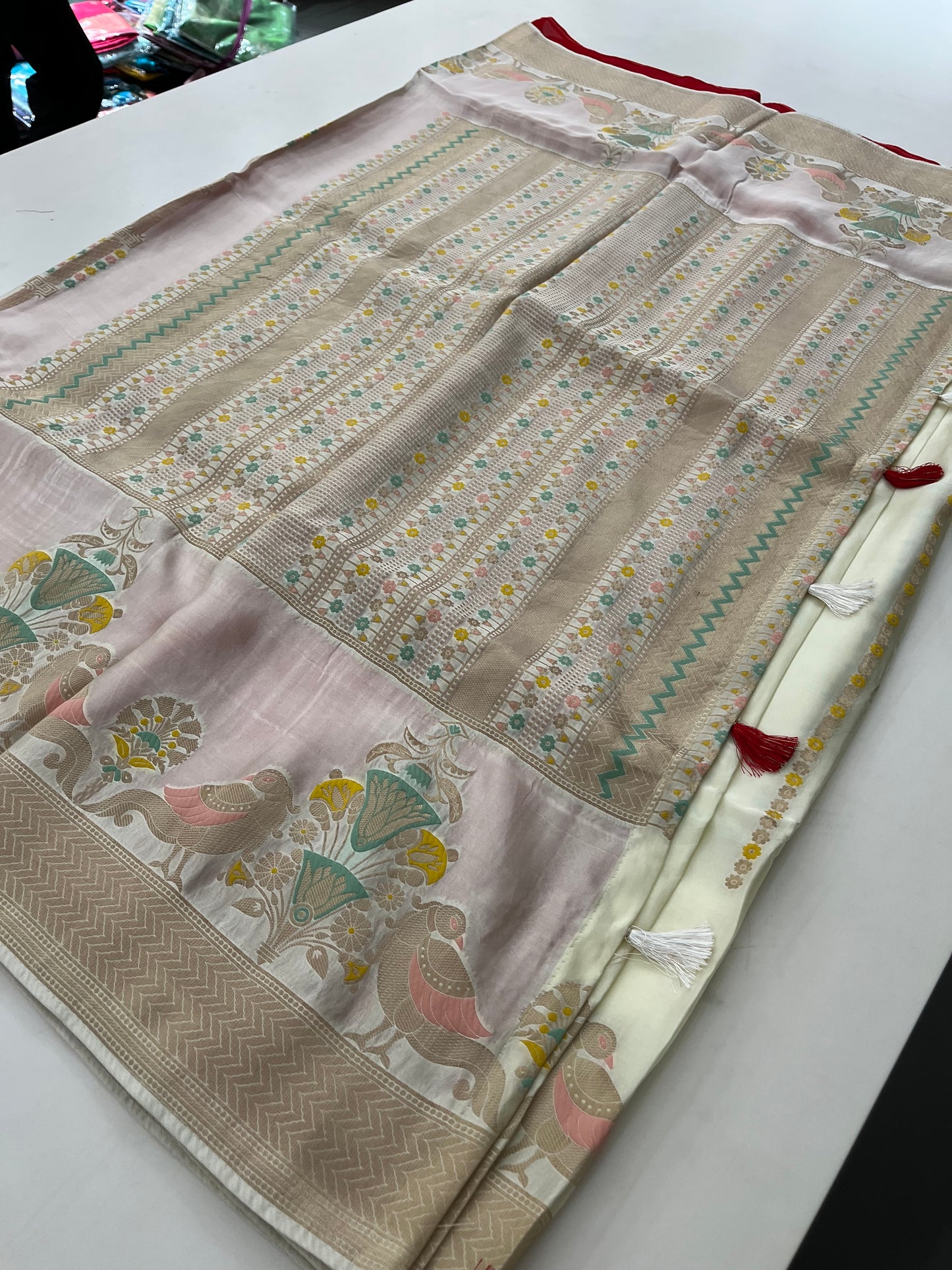 Crepe Satin Silk Designer
