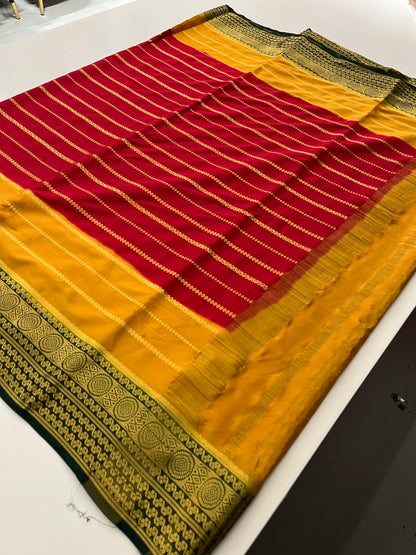 412 SEMI MYSORE SILK SAREE✨✨