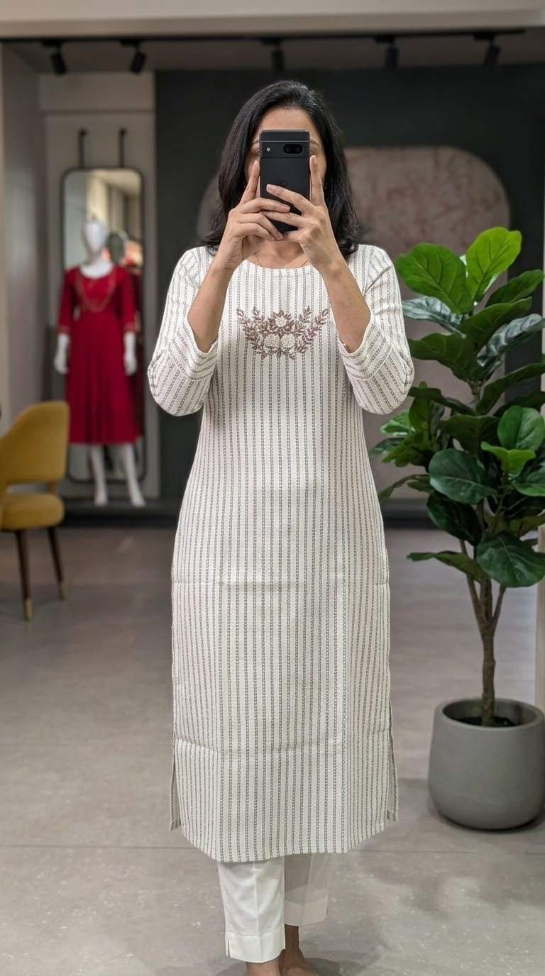 Cotton Kurti Kasturi Collection