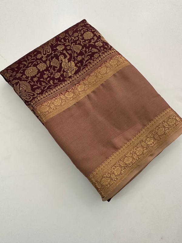 Banarsi Brocade Crape-J5