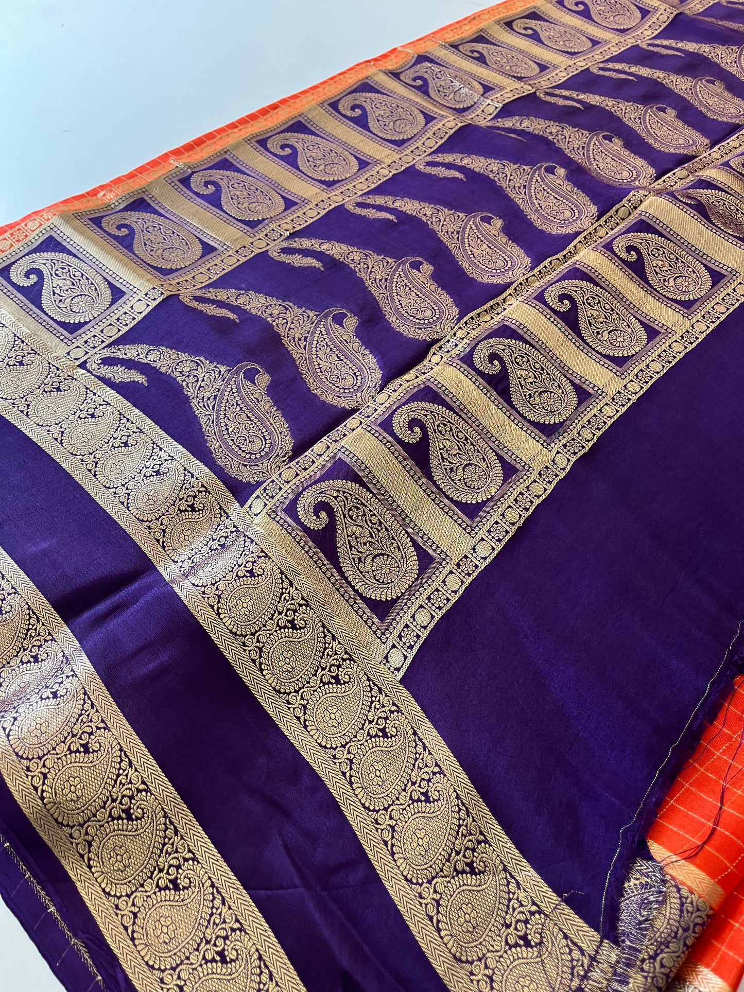 Banarasi Crape Vinrage Designer saree