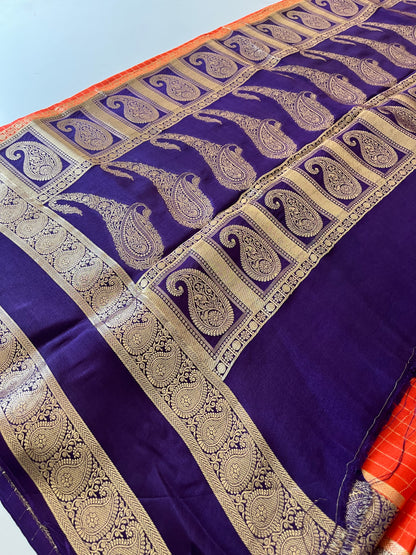 Banarasi Crape Vinrage Designer saree