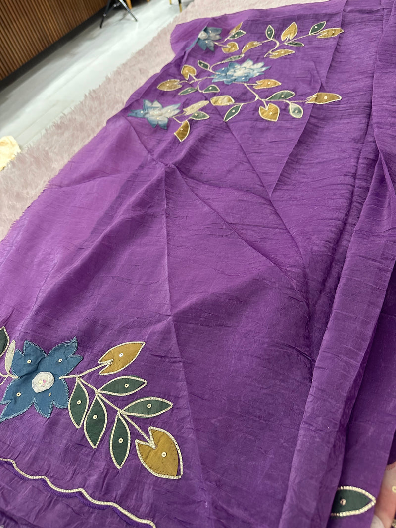 Designer Organza Saree-M16