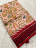 Pichwai Silk Printed-JU3