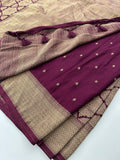 Rich Fancy Georgette Viscose Saree in Pastels and a Dark Shade♥️
Comes with Brocade buttas and butti self blouse ♥️ JU21