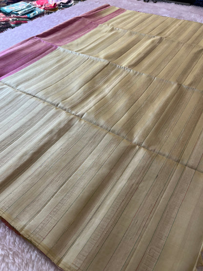 Jute Kanchi Silk Saree