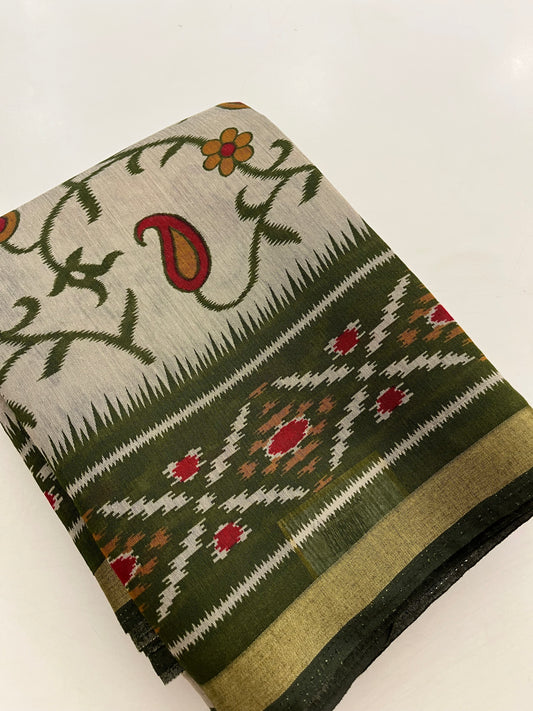 Printed soft cotton