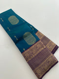 Semi Kanchi Silk Saree-JU15