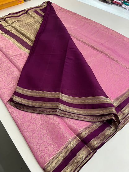 Brocade Banarasi soft silk
