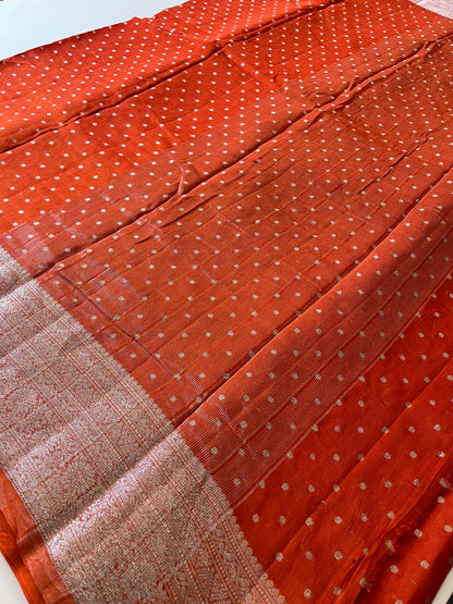 Silver Butties Banarasi Viscose