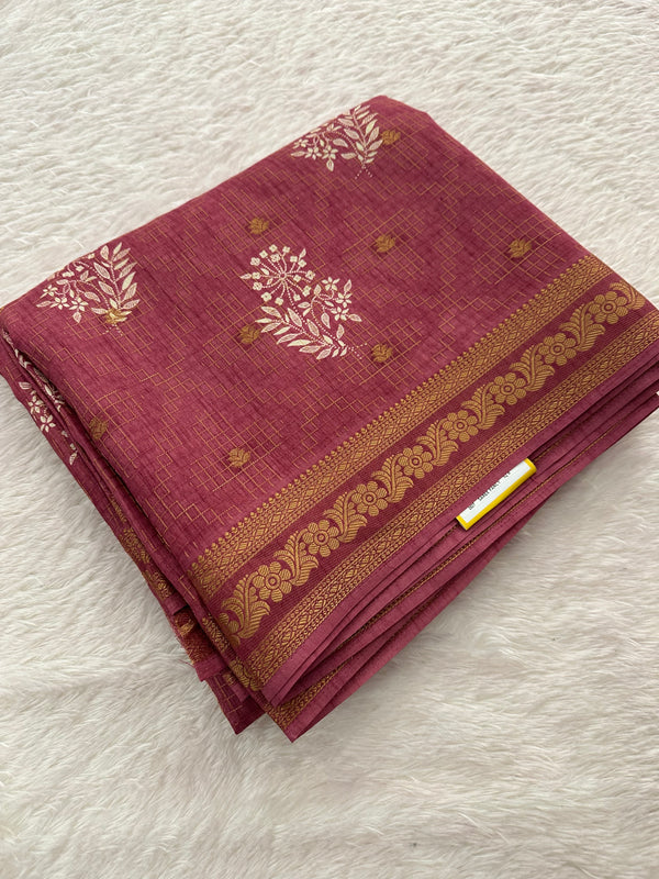 Tussar Chiffon-J6