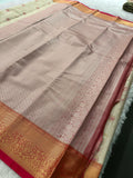 Tissue Kanchi Semi Silk Saree-JU8