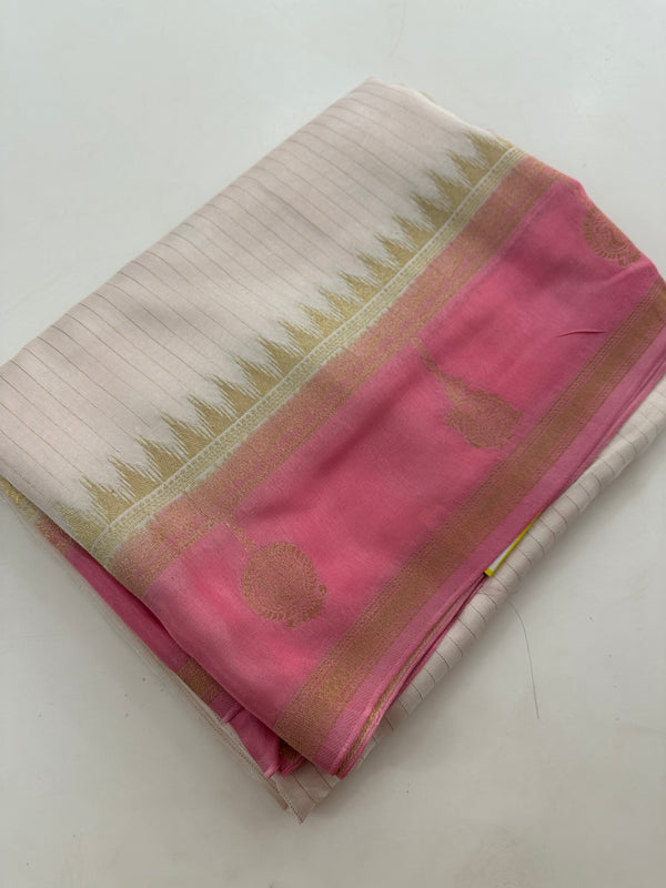 Viscose Banarsi Sarees-J6