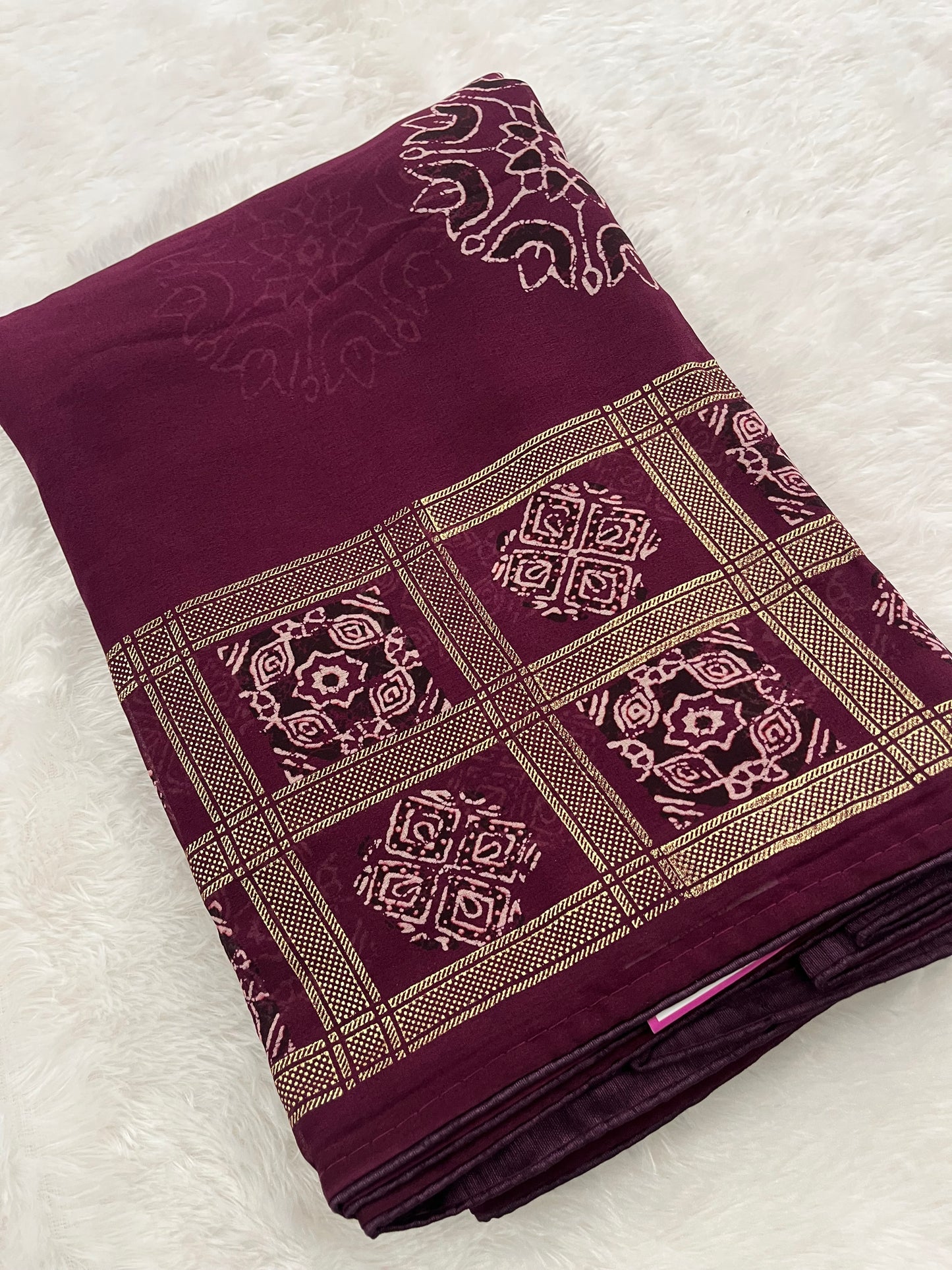 Bandhini Crape Chiffon