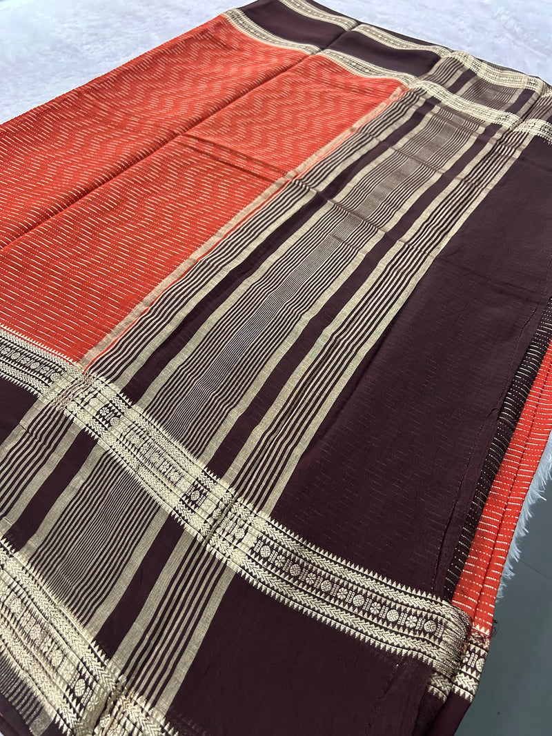 Assam Silk Fancy Saree-(JU2)
