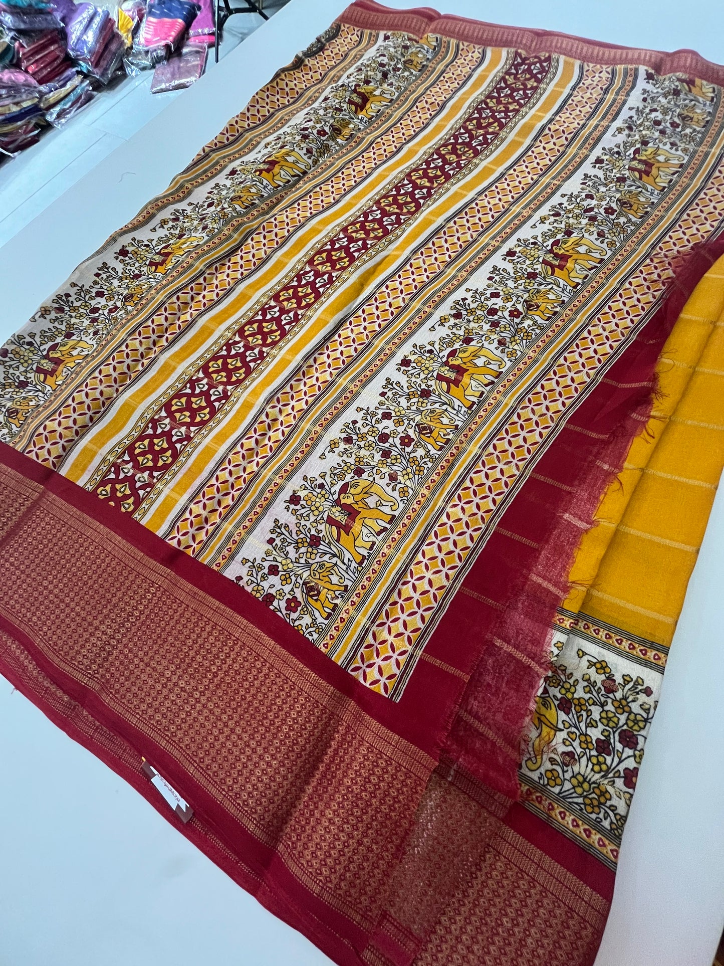 Kalamkari Chiffon