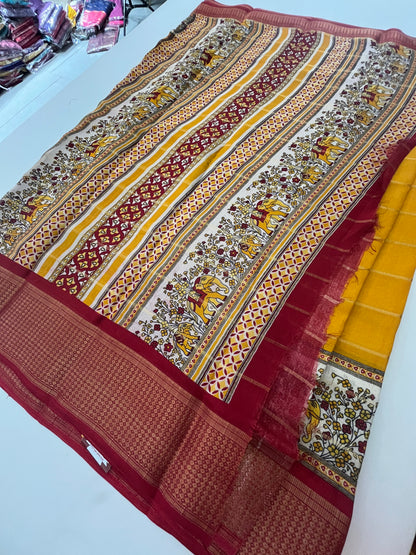 Kalamkari Chiffon