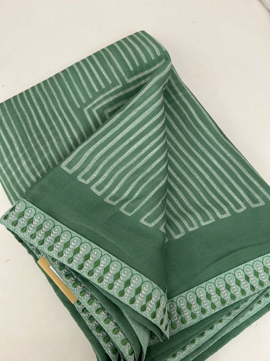 Premium crape chiffon