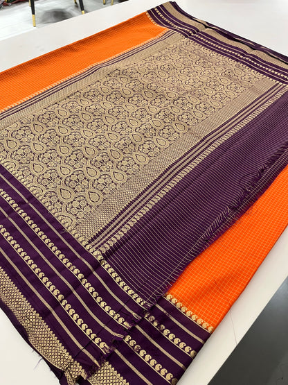 Crepe Silk Designer Saree
