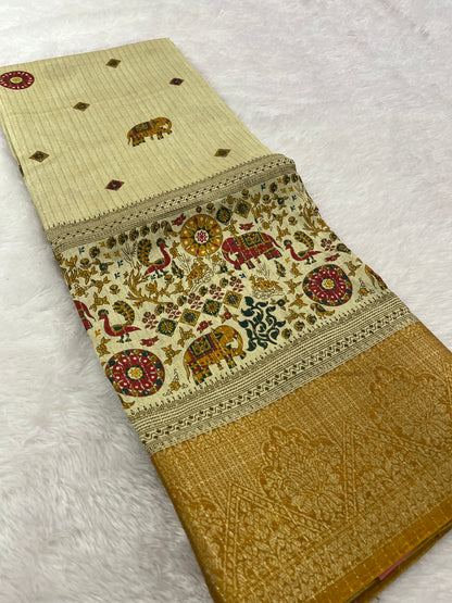 Tussar fancy