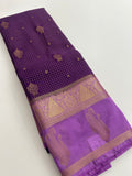 Semi Mysore Silk Saree-JU31