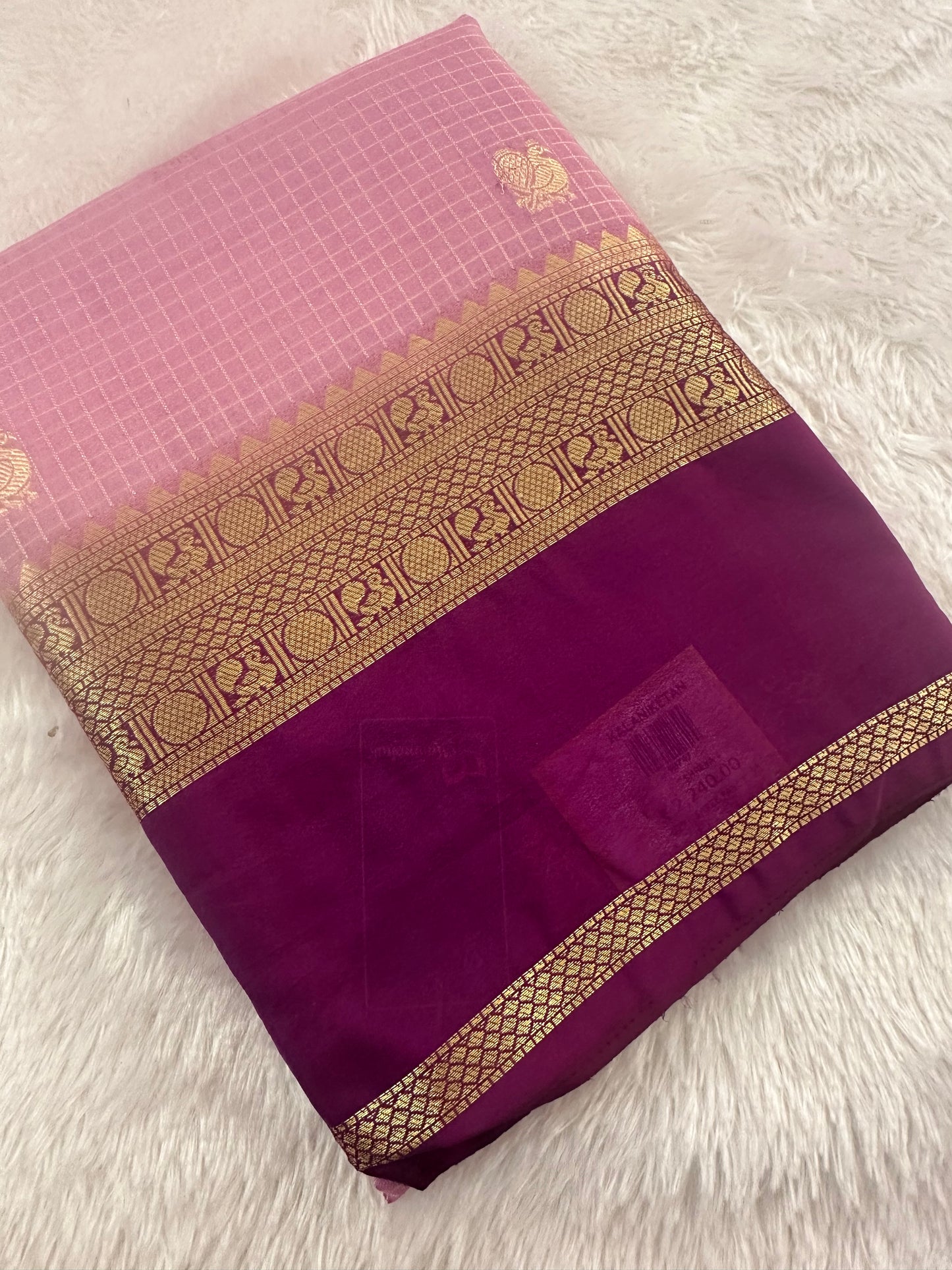 Premium Checks Crape-M13