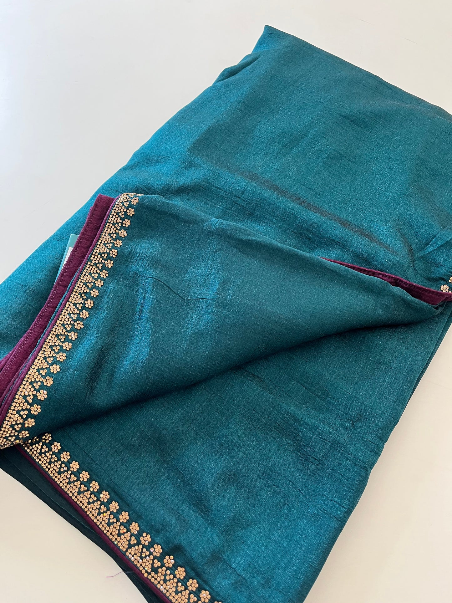 Stone work fancy saree