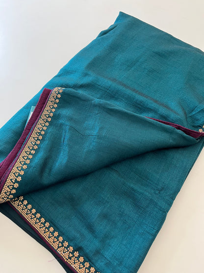 Stone work fancy saree