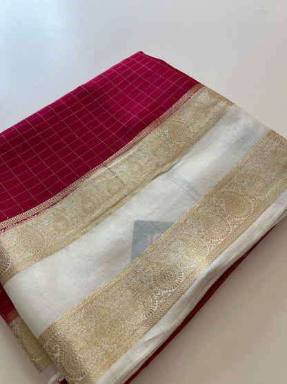 Banarasi Crape Vinrage Designer saree