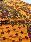 Soft Pashmina silk sarees with white weaving, all over design and self blouse with butti and border 🌹  -AU2