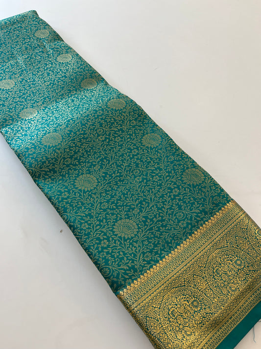 Kanchi semi silk brocade