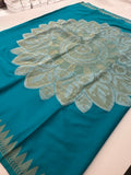 Designer Saree - Sapphire Crepe Georgette JU17